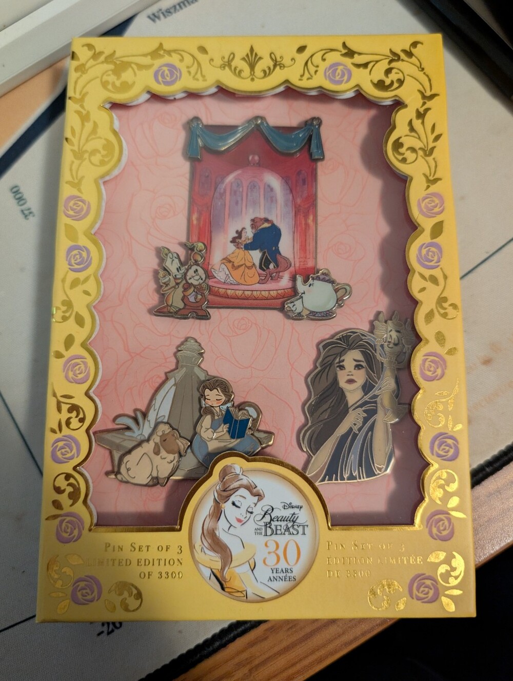 Disney Beauty And The Beast 30th Anniversary Limited Edition Collector's Set